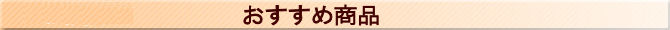 おすすめ商品