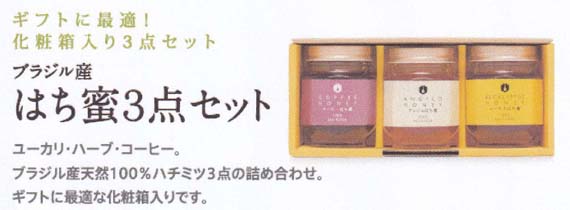 蜂蜜３点